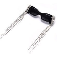  Women's 2020 Vintage Tassel Rhinestones Sunglasses