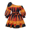 2020 Off The Shoulder Dashiki Dress