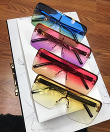  2020 Designer Vintage Gradient Sunglasses