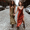 Fall 2020 Satin Maxi Dress