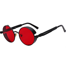  2020 Unisex RED Classic Gothic Steampunk Sunglasses