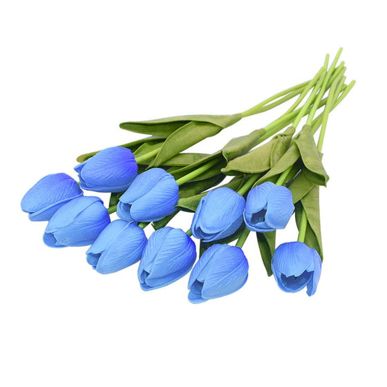 10PCS Tulip Artificial Flower Real Touch