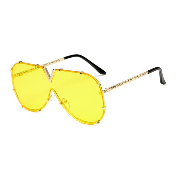 Unisex Oversized Designer Sunglasses