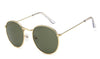 Unisex Retro Oval Sunglasses