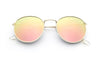 Unisex Retro Oval Sunglasses