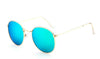 Unisex Retro Oval Sunglasses