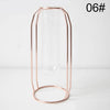 2020 Modern Nordic Golden Glass Vase