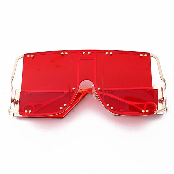 2020 Unisex Oversized Mirror Sunglasses