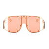 2020 Unisex Oversized Mirror Sunglasses