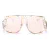 2020 Unisex Oversized Mirror Sunglasses