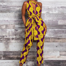  2020 Boho Print Split Jumpsuit