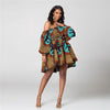 2020 Off The Shoulder Dashiki Dress