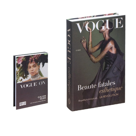 Decorative Feaux High Fashion Books